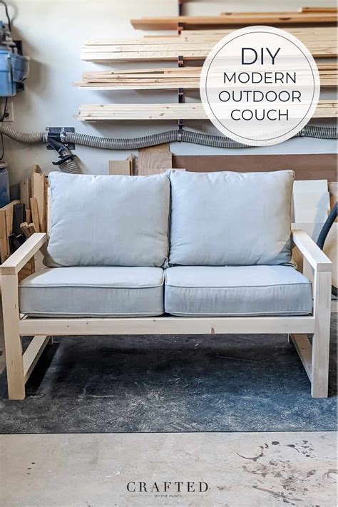 The Comfiest DIY Outdoor Sofa Plans (Beginner-Friendly!)