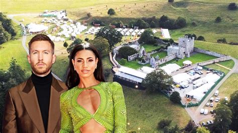 Inside Calvin Harris And Vick Hopes Glastonbury Themed Wedding With A