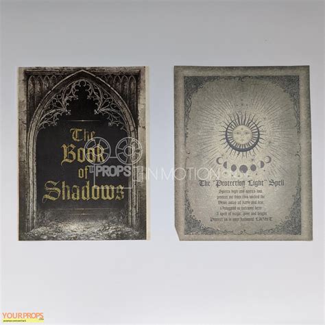Are You Afraid Of The Dark 2019 Book Of Shadows Pages Original