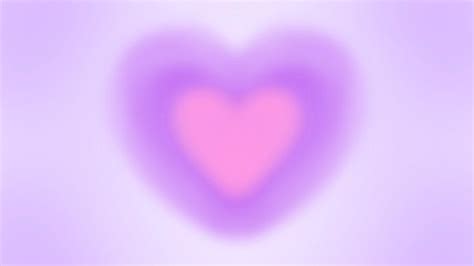 A Blurry Image Of A Heart Shaped Object