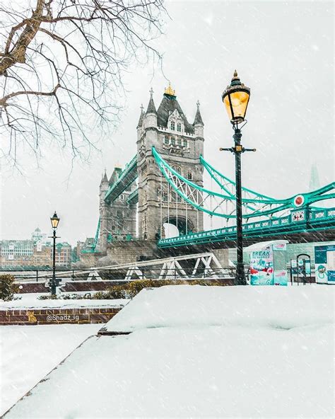 Winter Snow In London ️😊♥️🇬🇧 ️ 😍 📓 Absolutely Love Snow In London