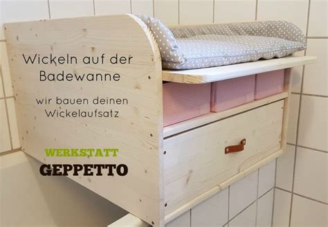 Wickeltisch aqualino mit badewanne von geuther in diedorf. Wickelaufsatz Lena für die Badewanne | Badewannen ...