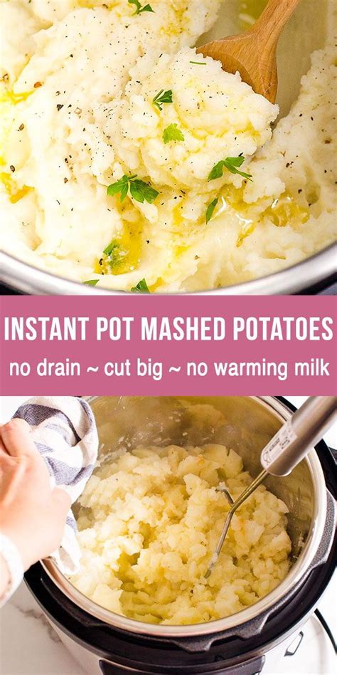 easy instant pot mashed potatoes recipe
