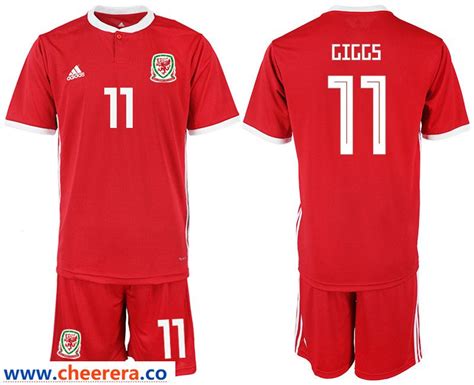 Buy official replica jerseys of the welsh national team. 2018-19 Welsh 11 GIGGS Home Soccer Jersey | Soccer jersey ...