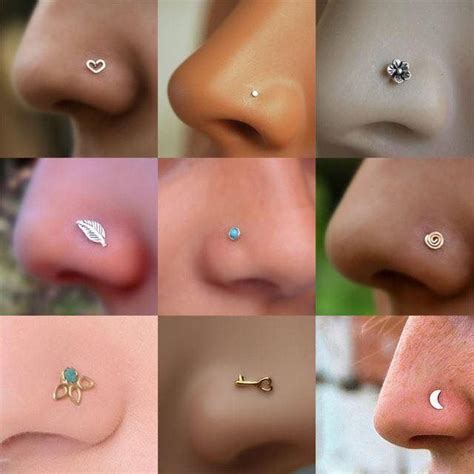nose earrings nose piercing jewelry cute nose piercings earings piercings