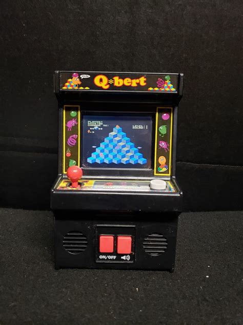 Euc Qbert Mini Arcade Game For Sale In Decatur Al Offerup