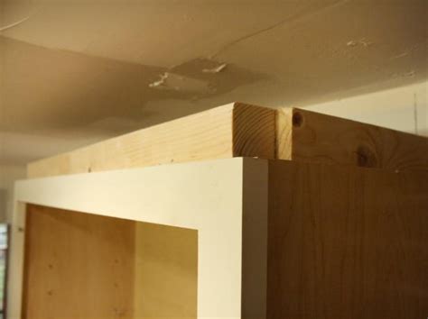 If not, make necessary cuts to achieve the right length. How to Install Cabinet Crown Molding | how-tos | DIY