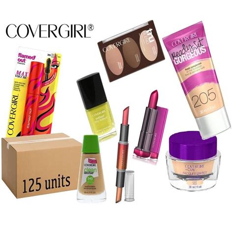 125 Wholesale Wholesale Assorted Covergirl Cosmetics At