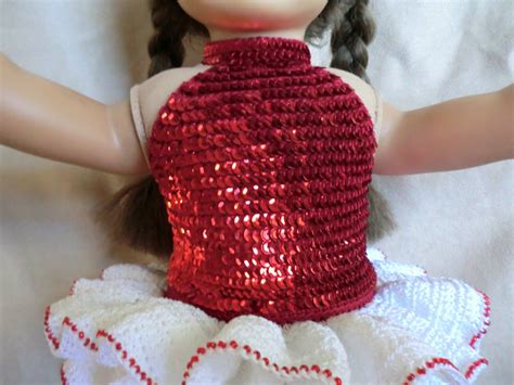 228 ballet outfit crochet pattern for american girl dolls etsy