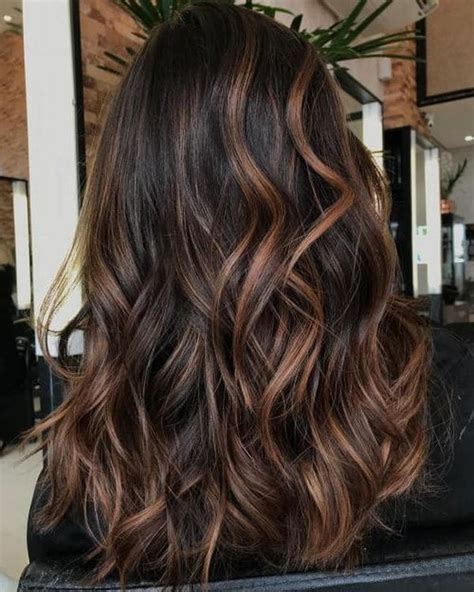 Black Hair With Highlights Trending In October 2020