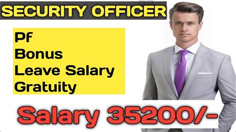 #security officer job opening in thane west salary 35200/- pf bonus