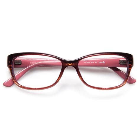 Gucci GG 3648 1EG Top Brown Texture on Pink Eyeglasses