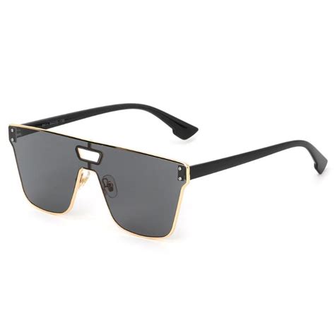 buy square sunglasses ocean lens luxury fashion brand designer uv400 unisex eyewear at