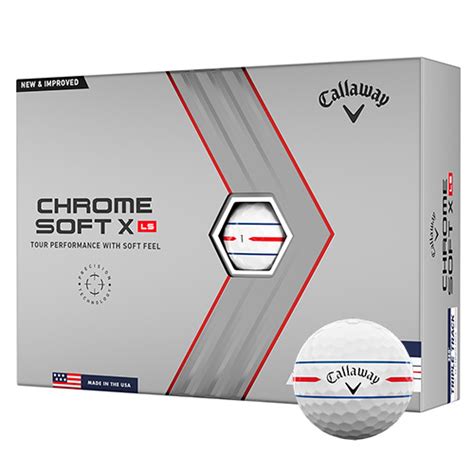 Callaway Chrome Soft X Ls 360 Triple Track Golf Ball