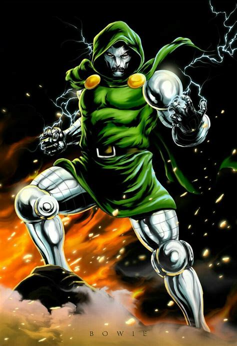 Dr Doom Comic Book Villains Doctor Doom Art Marvel Villains