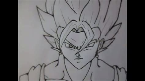 Drawing Vegito Ssjb Dragon Ball Super Part 1 Sketching And Inking