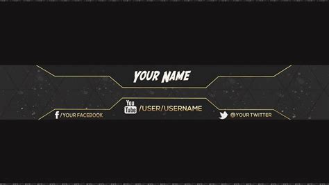 Youtube Banner Templates Youtube Banner Template Youtube Banners