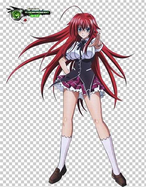 Rias Gremory Anime High School Dxd Png Clipart Anime Anime Render