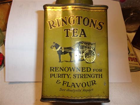 Vintage Ringtons Tea Tin Tea Merchants Newcastle Upon Tyneのebay公認海外通販