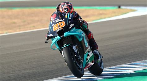 Motogp Quartararo Claims Pole Position At Jerez Ii Updated