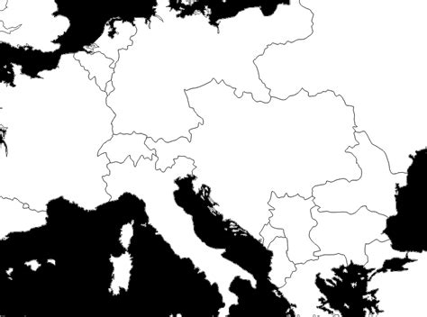 Blank Map Of Europe World Map Atlas Images And Photos Finder