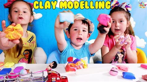 We Are Playing With Clay Modelling Today Youtube