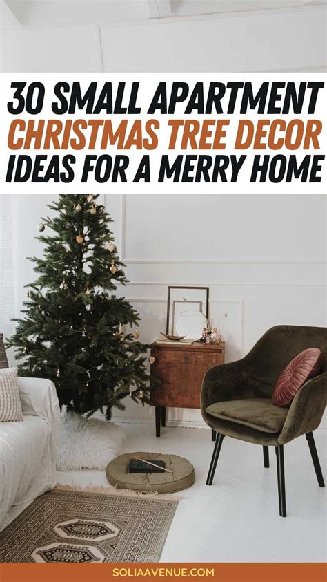 30 Small Apartment Christmas Tree Ideas 2024