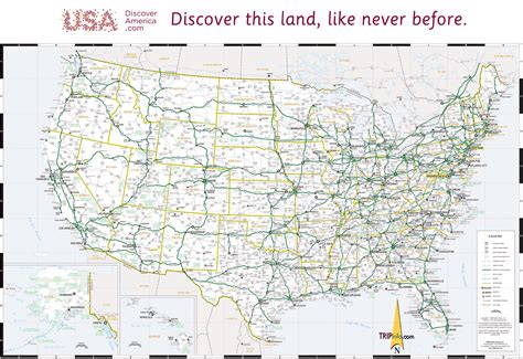 Us Highway Map Pdf Time Zones Map World