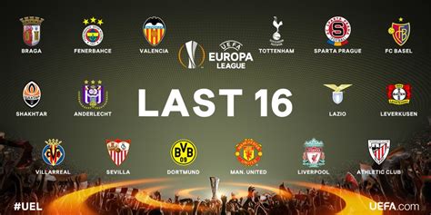 The champions league last 16 draw has been announced at uefa's headquarters in geneva, switzerland. Europa League last-16 draw: Liverpool land Manchester ...