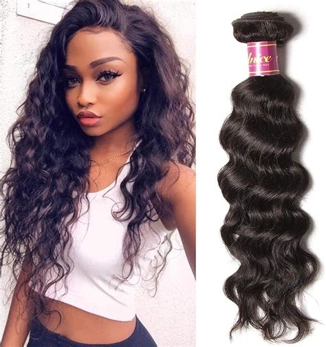 Unice Hair Icenu Series 8a Brazilian Natural Wave Virgin Hair 1 Bundle Of Hair Weft Unproceesed