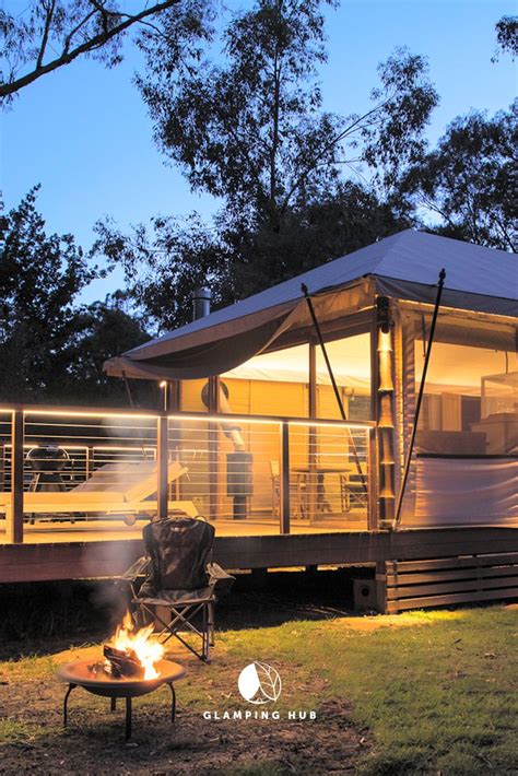 Riverside Romantic Glamping Tented Villa Near Blue Mountains New South