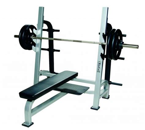 Olympic Fixed Flat Bench Press W Uprights Bench Presses York Barbell