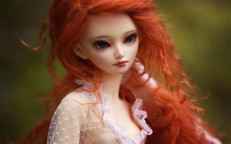 Red Hair Doll Wallpaper High Definition High Quality Widescreen