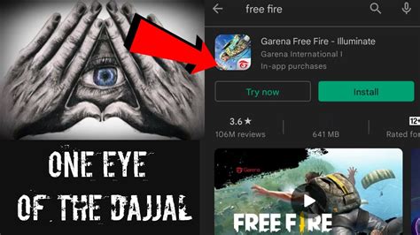 Dajjals One Eye In Frer Fire Gray Eyes Youtube