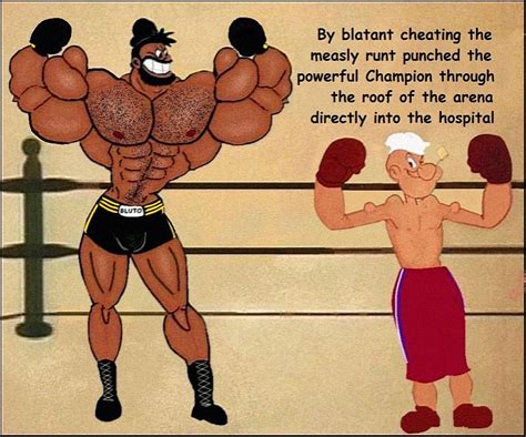 Bluto Out To Punch Pose By Ctlftr On Deviantart