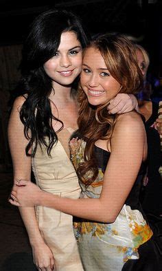 Selena Gomez And Miley Cyrus Photos Miley And Selena Together