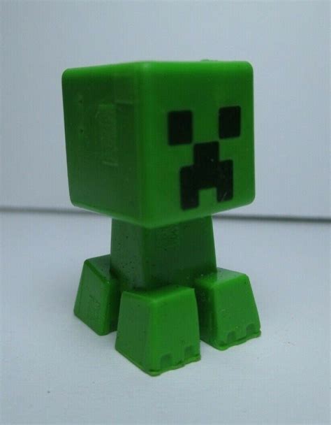 Minecraft Mini Figures Grass Series 1 Creeper Figure Mojang Ebay