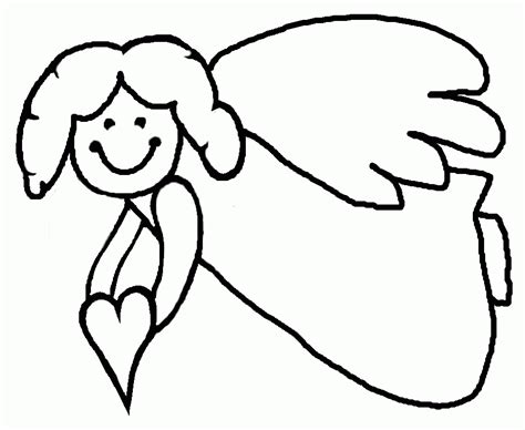 Angel Coloring Pages To Print Coloring Home