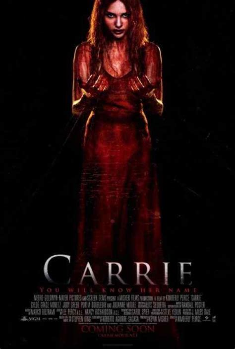 New Bloody One Sheet For ‘carrie Remake Horror Society