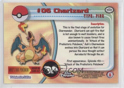 Check spelling or type a new query. 2000 Topps Chrome Pokemon TV Animation Edition - Base #6 ...