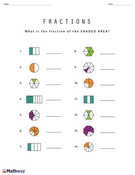 Learning Fractions Print Out This Worksheet Follow Our Board For More Math Worksheets