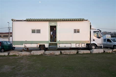 Truck Converted To A Solar Powered House On Wheels
