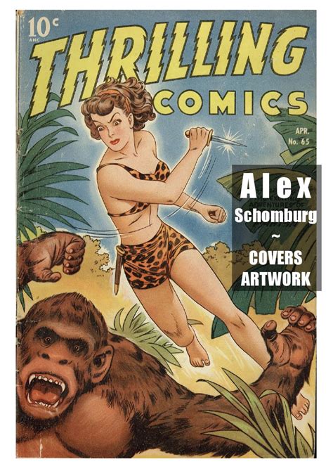 alex schomburg pour thrilling comics by djf dumarais issuu