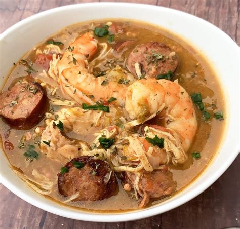 This recipe is hearty and flavorful. Instant Pot Louisiana Seafood, Chicken, and Sausage Gumbo