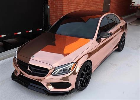 Rose gold vinyl wrap film car wrapping foil; Gorgeous Rose Gold wrap by @inzenskin Promoting Wrappers ...