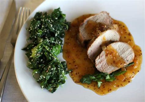 To make up for it, filet is often served with rich accompaniments, like a savory sauce or bacon and mushrooms. Roast Pork Tenderloin Recipe with Apricot Sauce (Video Recipe)