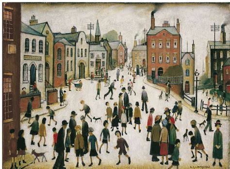 Eight lowry paintings expected to sell for total of more than £1.5m at sotheby's. L S Lowry - A Village Square - MEDICI POSTCARDS | eBay