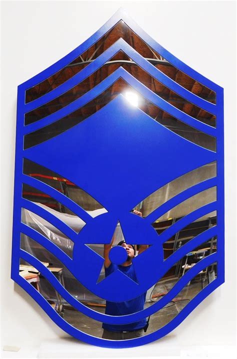 3d Painted Wood Bronze Brass Silver Air Force Plaques