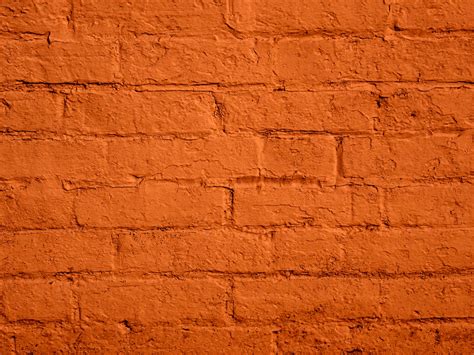 Colored brick wall digital paper, brick background, red brick, rainbow brick, pink brick backdrop, rustic, scrapbook paper, urban wall. Orange Painted Brick Wall Free Stock Photo - Public Domain ...