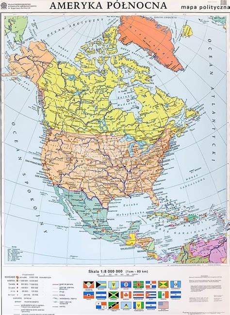 Mapa Konturowa Ameryki Polnocnej Polityczna Margaret Wiegel